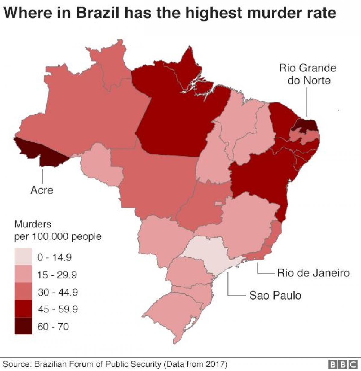 map of Brazil crime