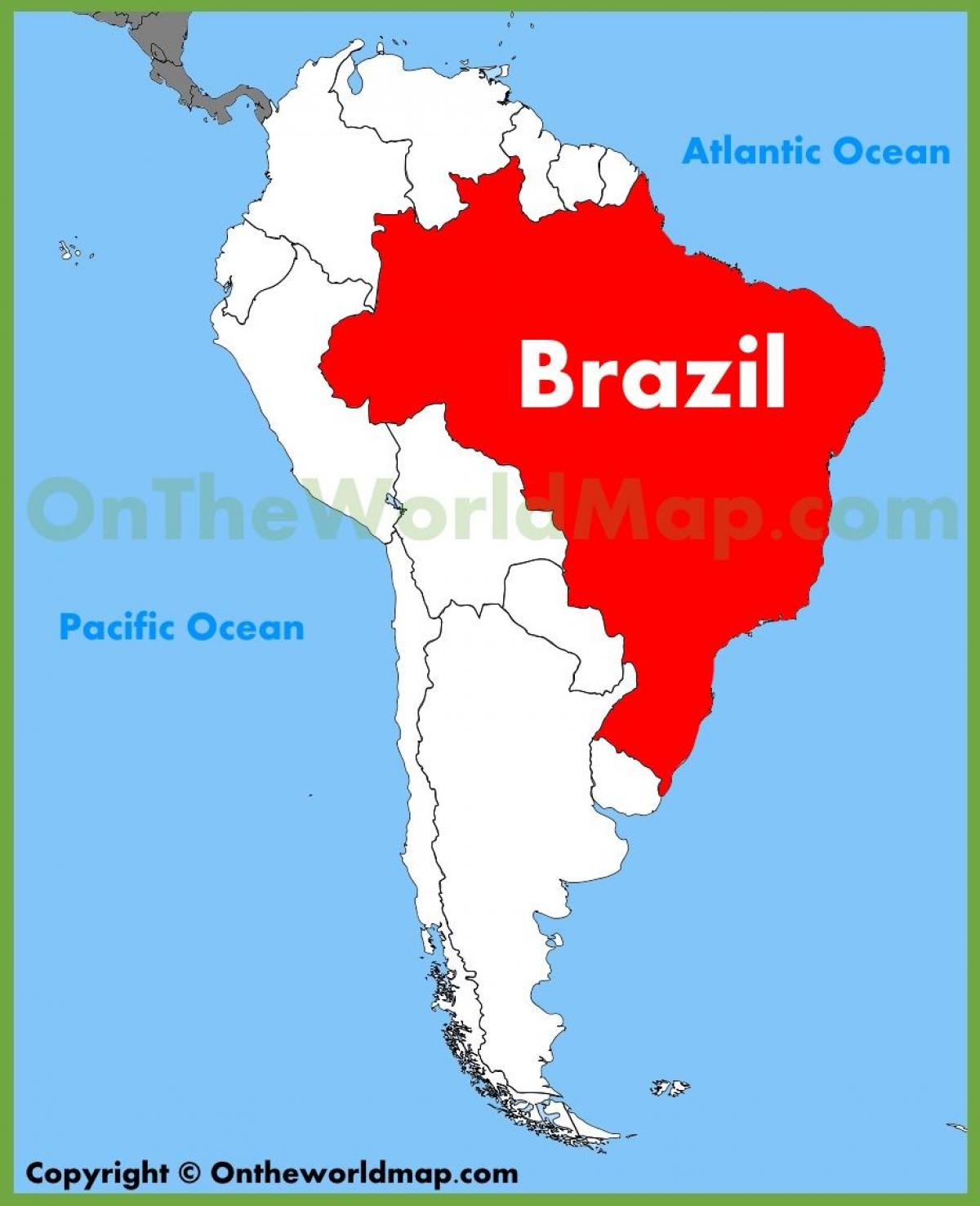 Map Brazil 